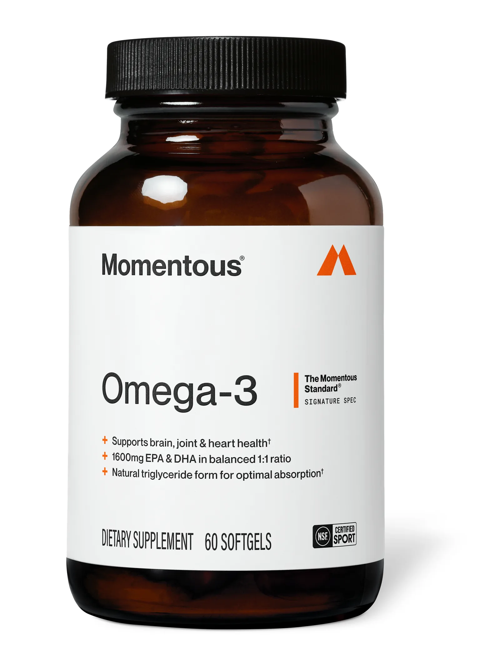 Momentous Omega-3, manufacturer product image